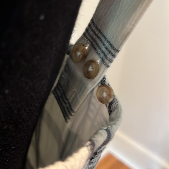 Fat Face dress black / off white lightweight size 10 USA - Picture 3 of 14